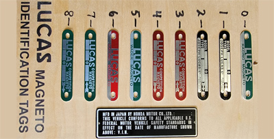 Custom engraved magneto tags, Doug's Engraver's Den Custom engraved magneto tags, Doug's Engraver's Den