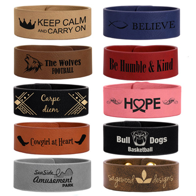 Custom engraved eco-friendly bracelets, Doug's Engraver's Den Custom engraved eco-friendly bracelets, Doug's Engraver's Den