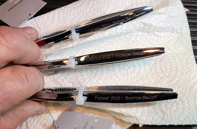 Custom engraved personalized pen set, Doug's Engraver's Den Custom engraved personalized pen set, Doug's Engraver's Den