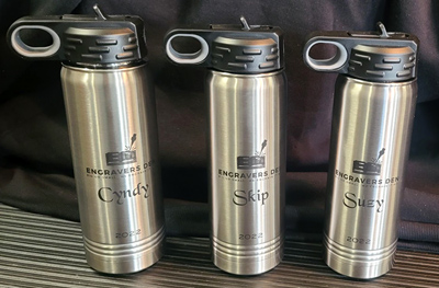 Custom engraved personalized drinkware, Doug's Engraver's Den Custom engraved personalized drinkware, Doug's Engraver's Den