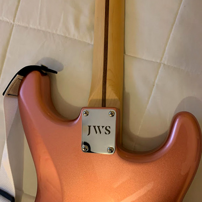 Personalized guitar engravings, Doug's Engraver's Den Personalized guitar engravings, Doug's Engraver's Den