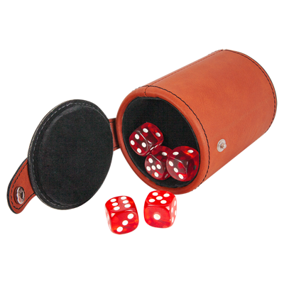 Custom engraved promotional dice cups, Doug's Engraver's Den Custom engraved promotional dice cups, Doug's Engraver's Den