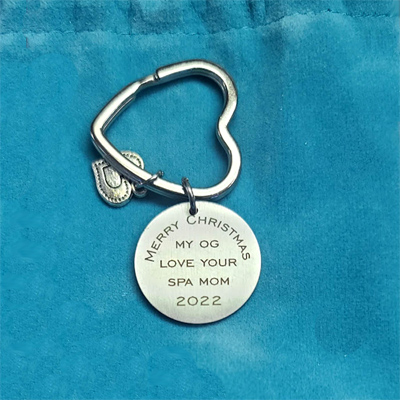 Engraved personalized keychain, Doug's Engraver's Den Engraved personalized keychain, Doug's Engraver's Den