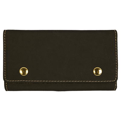 Custom engraved promotional wallets from Doug's Engraver's Den Custom engraved promotional wallets from Doug's Engraver's Den