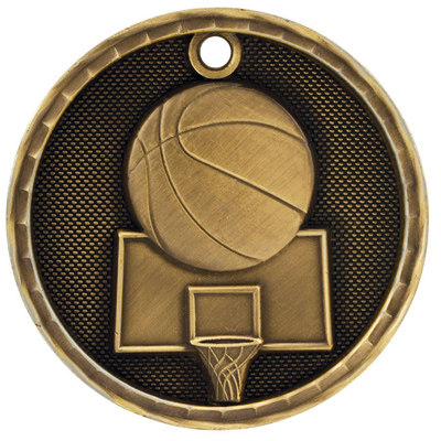 Custom engraved sports awards, personalized basketball medals from Doug's Engraver's Den Custom engraved sports awards, personalized basketball medals from Doug's Engraver's Den