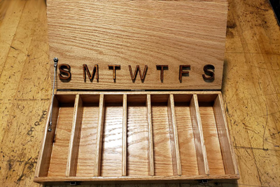 Engraved Wooden Syringe Box for Dog Diabetes, Doug's Engraver's Den Engraved Wooden Syringe Box for Dog Diabetes, Doug's Engraver's Den