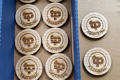 Engraved wooden coasters, Doug's Engraver's Den Engraved wooden coasters, Doug's Engraver's Den